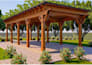 design 3d pergola, patio, gazebo, outdoor living space with realistic rendering